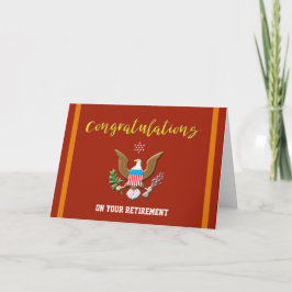 軍隊海兵隊の退職色防衛エンブレム カード