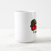 軍隊海軍の海兵隊スナイパー コーヒーマグカップ (中央)