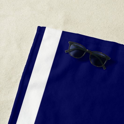 軍隊海軍の防衛エンブレムをパーソナライズ ビーチタオル (インサイチュ)