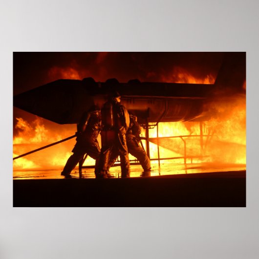 軍隊消防士 ポスター (正面)