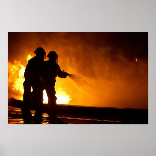 軍隊消防士 ポスター (正面)