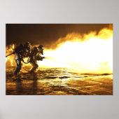 軍隊消防士 ポスター (正面)