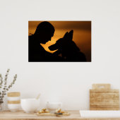 軍隊犬 ポスター (キッチン)