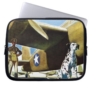 軍隊犬 ラップトップスリーブ