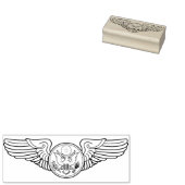 軍隊登録された航空機乗務員翼スタンプ ラバースタンプ (押印)