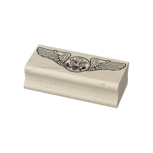 軍隊登録された航空機乗務員翼スタンプ ラバースタンプ (スタンプ)