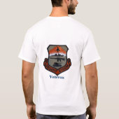 軍隊砂漠ストーム湾岸戦争退役軍人ヴェッツパッチ Tシャツ (裏面)
