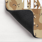 軍隊砂漠「チョコレートチップ」迷彩画 マウスパッド (コーナー)