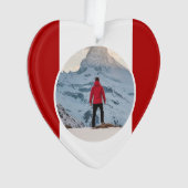 軍隊祈りの言葉とフォトオーナメント オーナメント (正面)