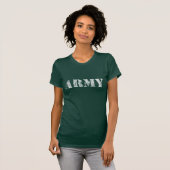軍隊米国(ヴィンテージ)米国の軍隊 Tシャツ (正面フル)