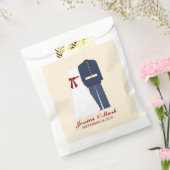 軍隊結婚の フェイバーバッグ (封をした状態)