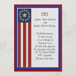 軍隊結婚式招待状 フォーマル 招待状