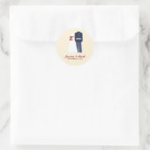 軍隊結婚式用シール ラウンドシール (バッグ)