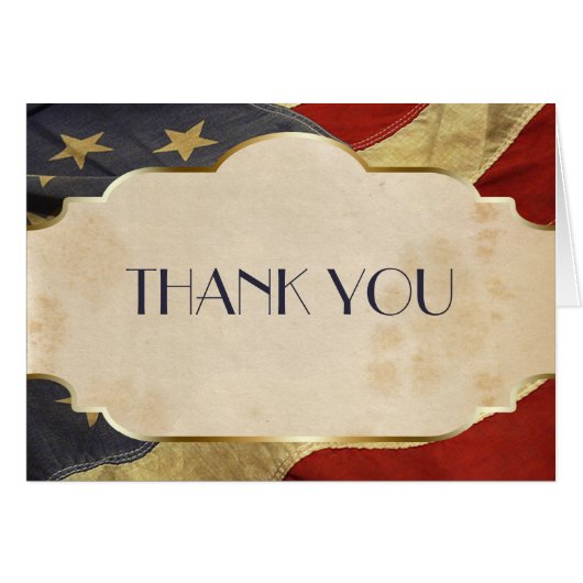 軍隊結婚愛国的ヴィンテージ国旗 (正面横)