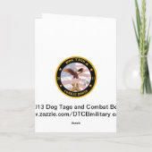 軍隊航空マンバレンタインデイカード シーズンカード (裏面)