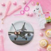 軍隊航空機が航空機の運送業者から発射されたもの ペーパープレート (パーティー)