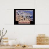 軍隊航空機ポスター「B-52ストラトフォートレス」 24x ポスター (キッチン)