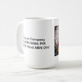 軍隊色のコーヒー・マグ コーヒーマグカップ (正面左)