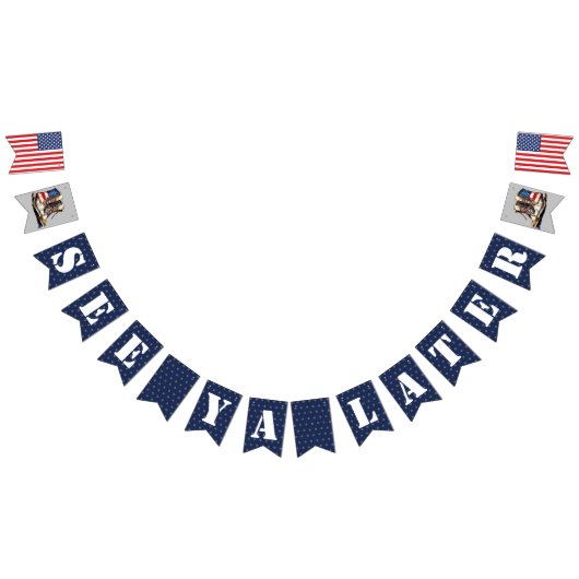 軍隊行遠くにくバナー私は後で私はブーツを参照 バンティングフラッグ (全)