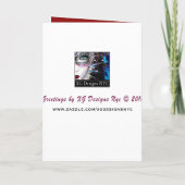 軍隊訓練卒業党カスタム招待状 招待状 (裏面)