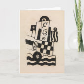 軍隊記号 | Marsden Hartley カード (正面)