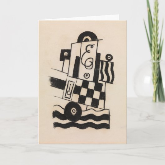 軍隊記号 | Marsden Hartley カード (正面)