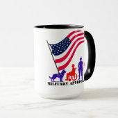 軍隊評価のカスタマイズ マグカップ (正面右)