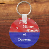 軍隊誇りを持ったフィアンセ（フィアンセ）____________ キーホルダー (正面)