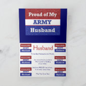 軍隊誇りを持った・オブ・考えるアーミー カード (内部)