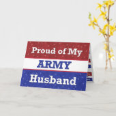 軍隊誇りを持った・オブ・考えるアーミー カード (黄色い花)