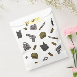 軍隊誕生日パーティー フェイバーバッグ