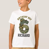 軍隊誕生日ボーイシックスソルジャー Tシャツ (正面)