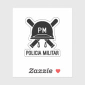 軍隊警察スペイン シール (シート)