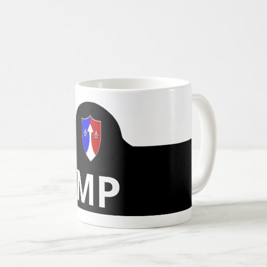 軍隊警察ブラザードコーヒーマグ コーヒーマグカップ (正面右)