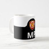 軍隊警察ブラザードコーヒーマグ コーヒーマグカップ (正面左)