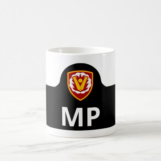 軍隊警察ブラザードコーヒーマグ コーヒーマグカップ (中央)
