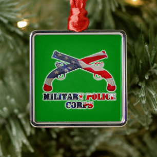 軍隊警察団クリスマス  メタルオーナメント