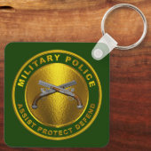軍隊警察 キーホルダー (裏面)