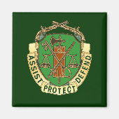 軍隊警察 マグネット (正面)