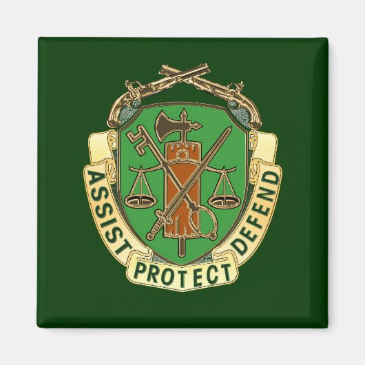 軍隊警察 マグネット (正面)