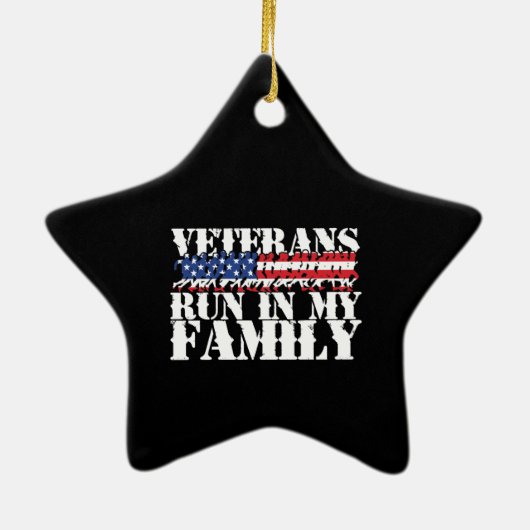 軍隊走退役軍人-走家族 セラミックオーナメント (裏面)