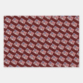 軍隊走退役軍人-走家族 ラッピングペーパーシート (正面3)