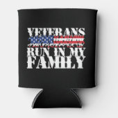 軍隊走退役軍人-走家族 缶クーラー (正面)