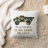 軍隊車両シンボル25 4月革命 クッション (ブランケット)