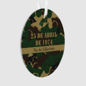 軍隊車迷彩パターン オーナメント (正面)