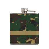 軍隊車迷彩パターン フラスク (裏面)