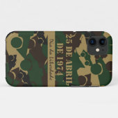 軍隊車迷彩パターン Case-Mate iPhoneケース (裏面(横))