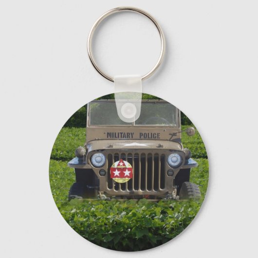 軍隊車 キーホルダー (正面)