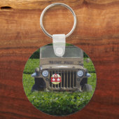 軍隊車 キーホルダー (正面)