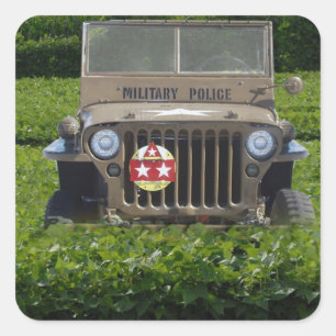軍隊車 スクエアシール